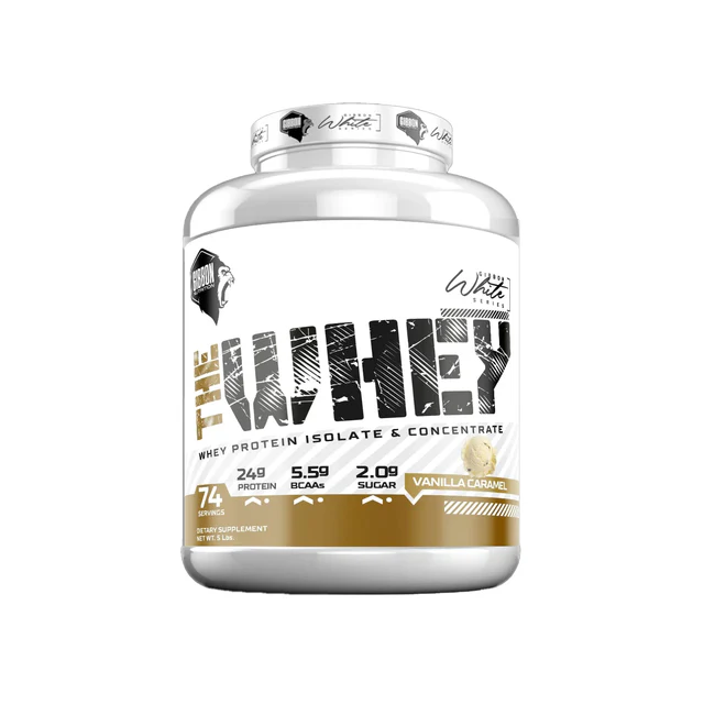 GibbonWhiteSeries TheWheyprotein 5lb vanilla