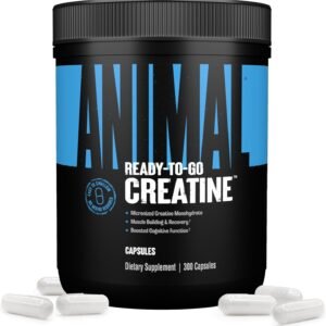 Universal Nutrition Animal Micronized Creatine Monohydrate Capsules