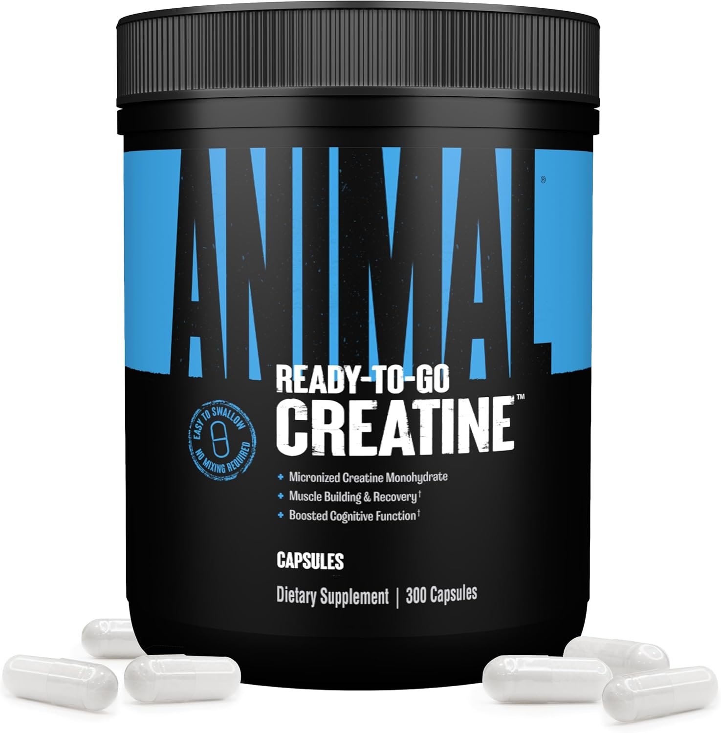 Animal Micronized Creatine Monohydrate Capsules
