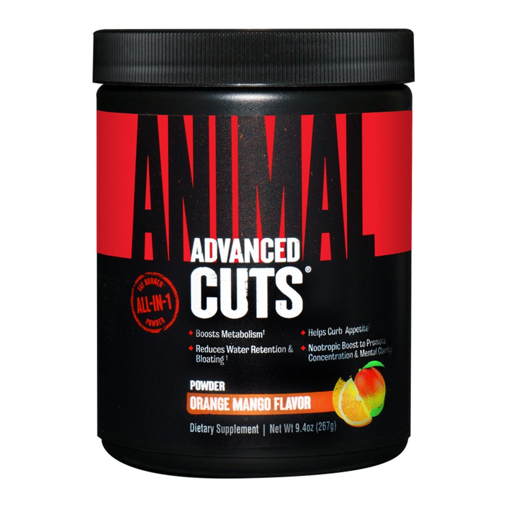 Universal Nutrition Animal Advanced Cuts Powder, Orange Mango, 42
